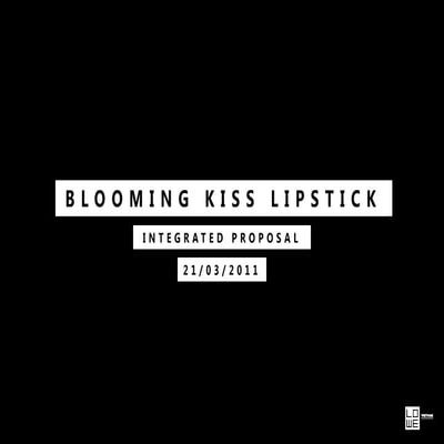 Sample Proposal| Blooming Kiss 