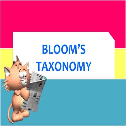 Blooms taxonomy (1)