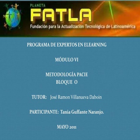 METODOLOGIA PACIE BLOQUE 0