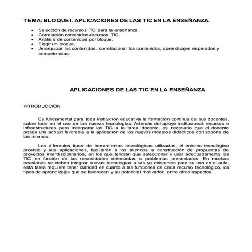 Bloque 1 aplicacion de tic en la enza