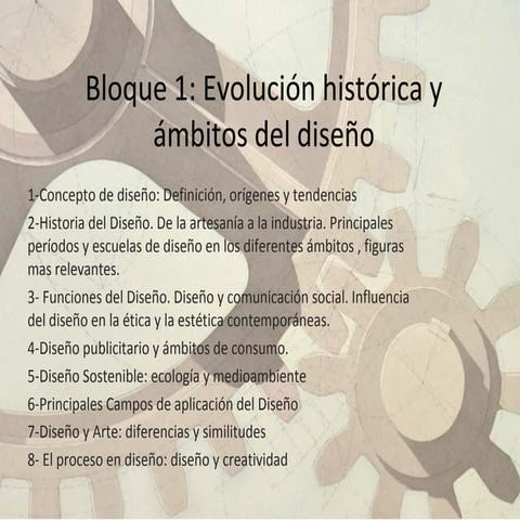 Bloque 1 evolución historica y ámbitos del diseño