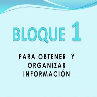 Proyectos de Secundaria del Bloque ...