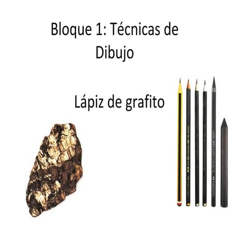 Bloque 2 tecnicas de dibujo