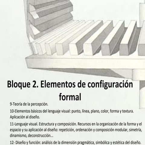 Bloque 2 elementos de configuración formal