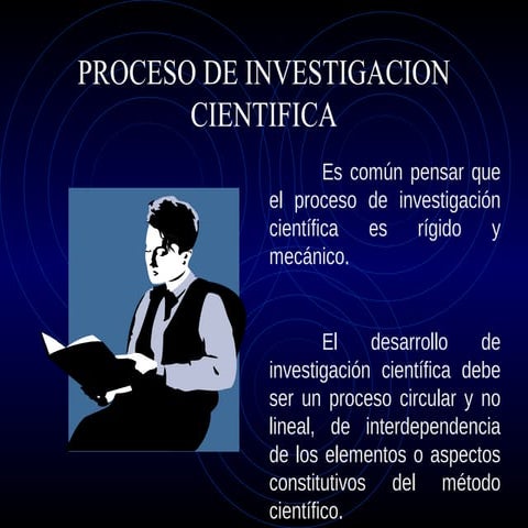 Proceso de investigacion cientifica
