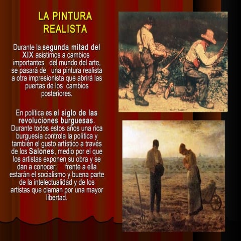 Bloque 4 la pintura de la segunda mitad del siglo xix y Rodin