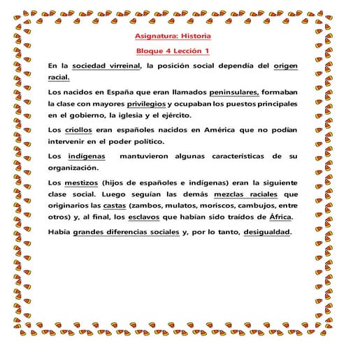 La Sociedad Virreinal