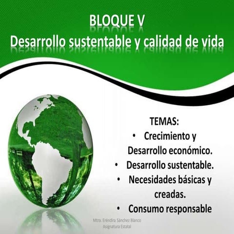 Bloque5 Asignatura estatal | PDF