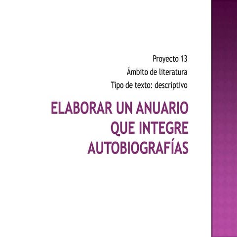 Bloque 5 elaborar un anuario que integre autobiografías