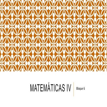 Bloque 6 - Funciones racionales