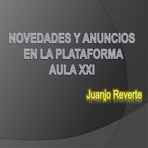 Bloque de novedades y anuncios