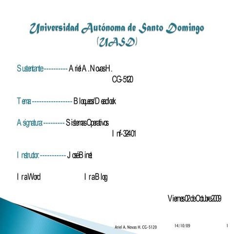 Inf 324 01 2009 02 Bloqueos