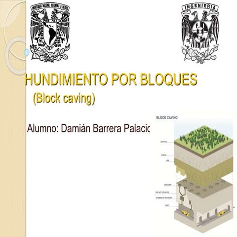 Hundimiento por bloques