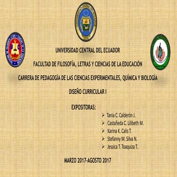 Bloques curriculares ccnn