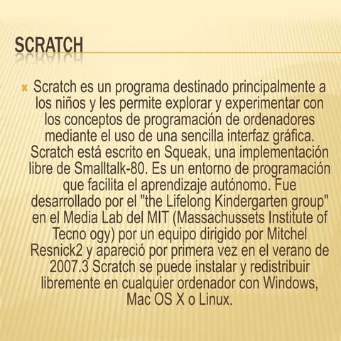 Bloques de programacion scratch