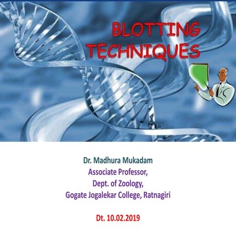 Blotting techniques.pptx