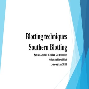 Blotting techniques.pptx