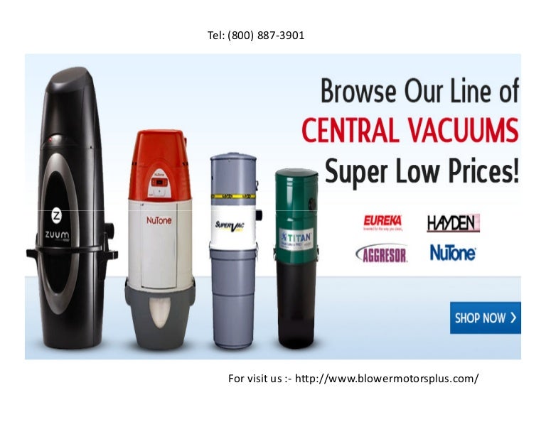 Central Vacuum Motors