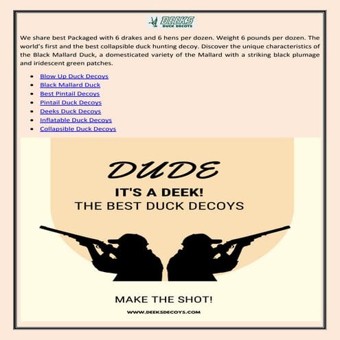 Blow Up Duck Decoys.pdf