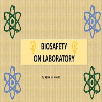 BIOSAFETY LEVEL BY WHO (BSL 1 , BSL 2 , BSL 3 , BSL 4 )  -  BIOSAFETY MENURUT...