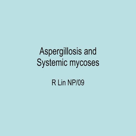 aspergillus lecture