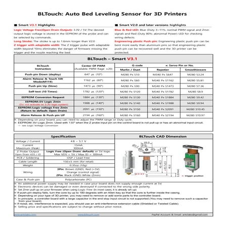 BLtouch marlin configuration