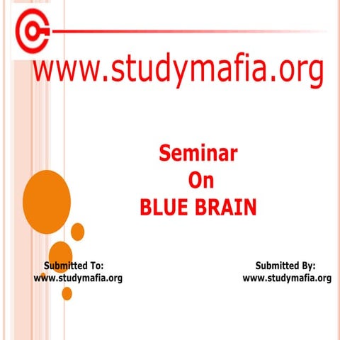 Blue-Brain-ppt.pptx on the topic of blue brain