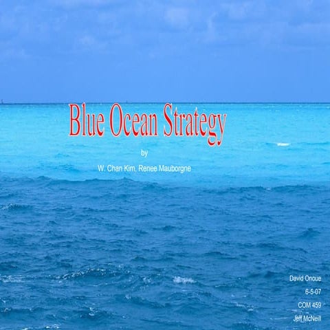 Blue Ocean Strategy