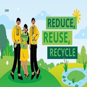 Blue and Green Illustrative Reduce Reuse Recycle Presentation.pptx