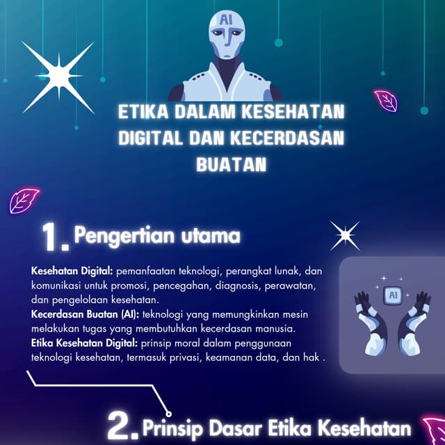 Etika Dalam Kesehatan Digital Dan Kecerdasan Buatan