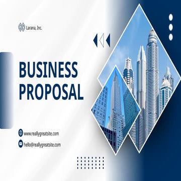Comprehensive Business Proposal Presentation for Larana, Inc. with ...