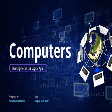 Comprehensive Overview of Computers: History, Types, Software, and ...
