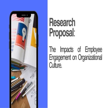 The impacts of employee engagement on organisations Culture | PDF