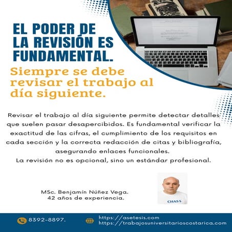 Errores en la tesis o proyecto (Hace Tesis)