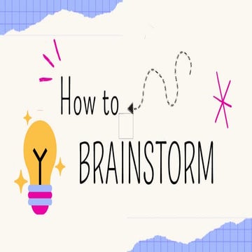 letslearn Digital Brainstorm Presentation | PPTX
