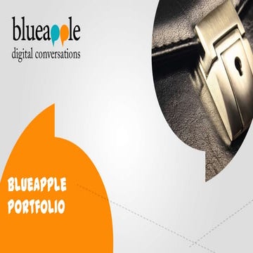 Blue apple - Complete portfolio