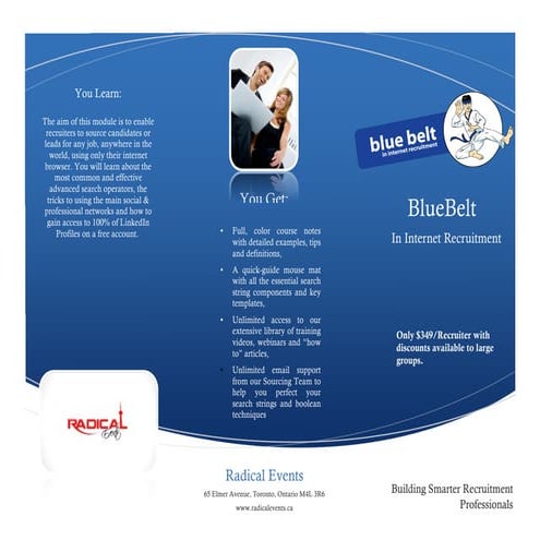 Blue Belt Flyer