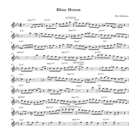 Blue bossa _pat_martino_c_