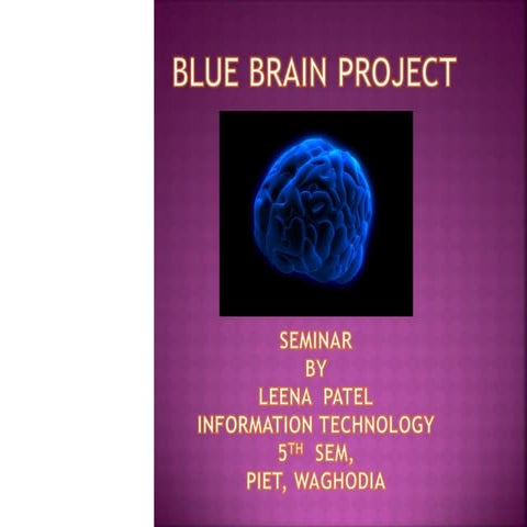 Blue brain