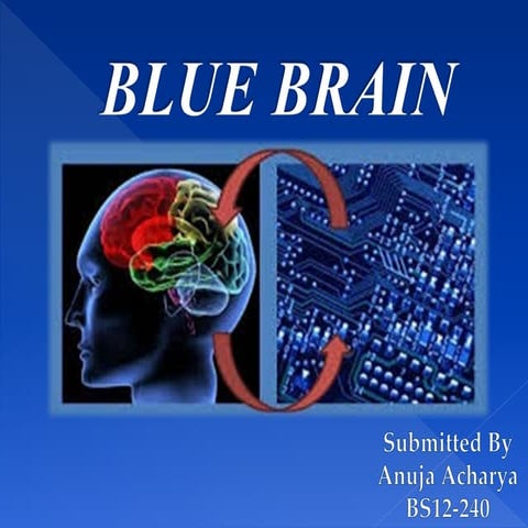 Blue Brain Technology | PPTX