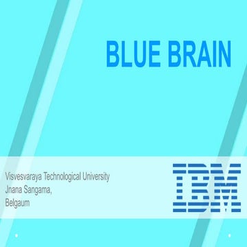 Blue brain