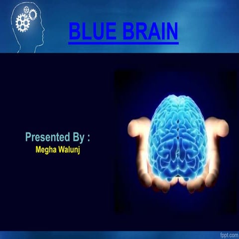 BLUE BRAIN SEMINAR REPORT | PDF