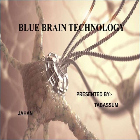 Blue brain technology