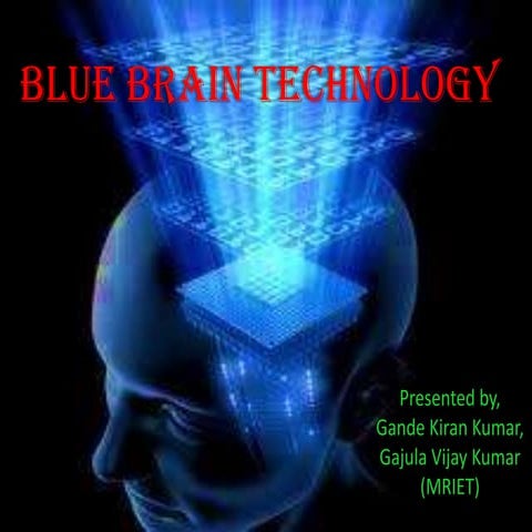 Blue brain technology 