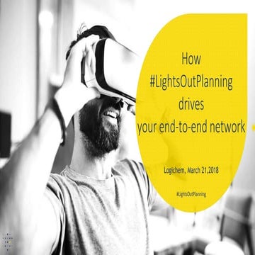 How to drive your end-to-end network with LightsOutPlanning