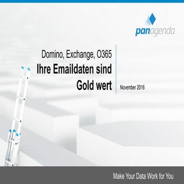 Domino, Exchange, O365: Ihre Email Daten sind Gold wert - Kinoforum 2016