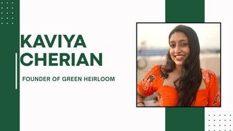 Young Woman Entrepreneur - Kaviya Cherian