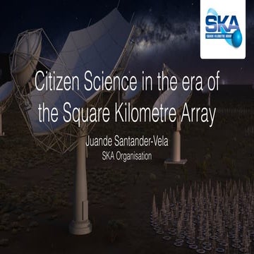 Citizen Science in the era of the Square Kilometre Array