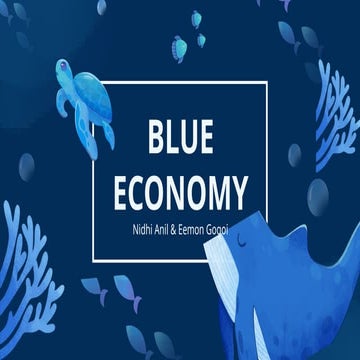 A Case Study on Blue Economy in Rameswaram and Andaman and Nicobar Islands