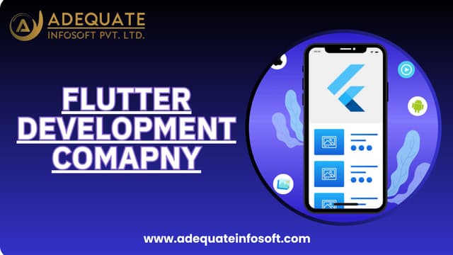 Welcome to Adequate Infosoft, where innovation meets excellence in Flutter de...